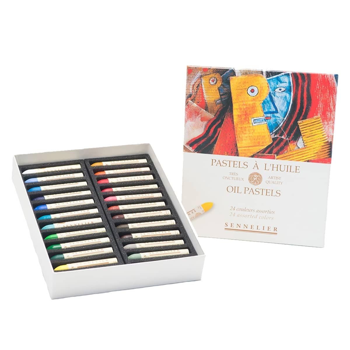 Sennelier Yağlı Pastel Seti - 24 Renk - Assorted : Amazon.com.tr